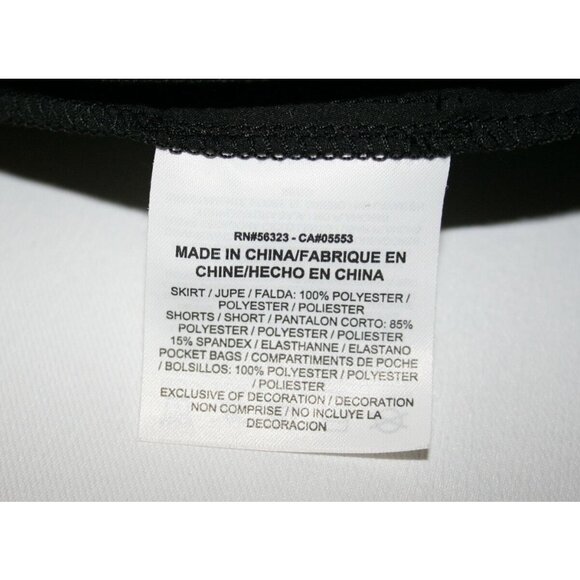 Nike Golf Dri-Fit Skort Womens Size 16 Black Tennis Pickleball Versatile Comfy - Picture 7 of 8